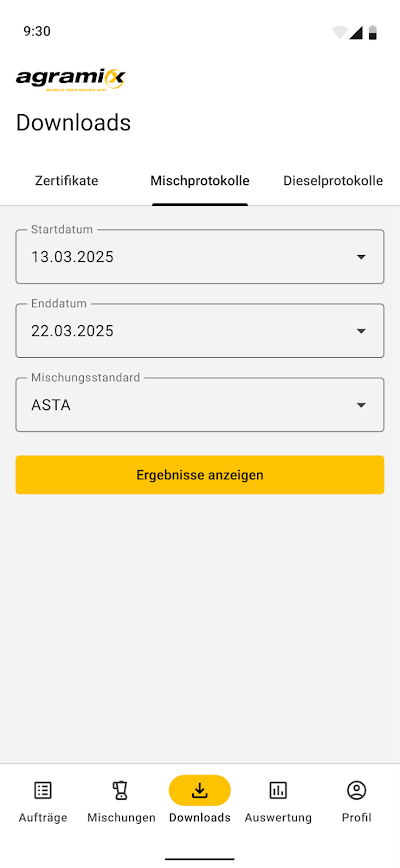 agramix App Screenshot Downloads